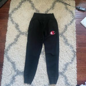Champion black joggers